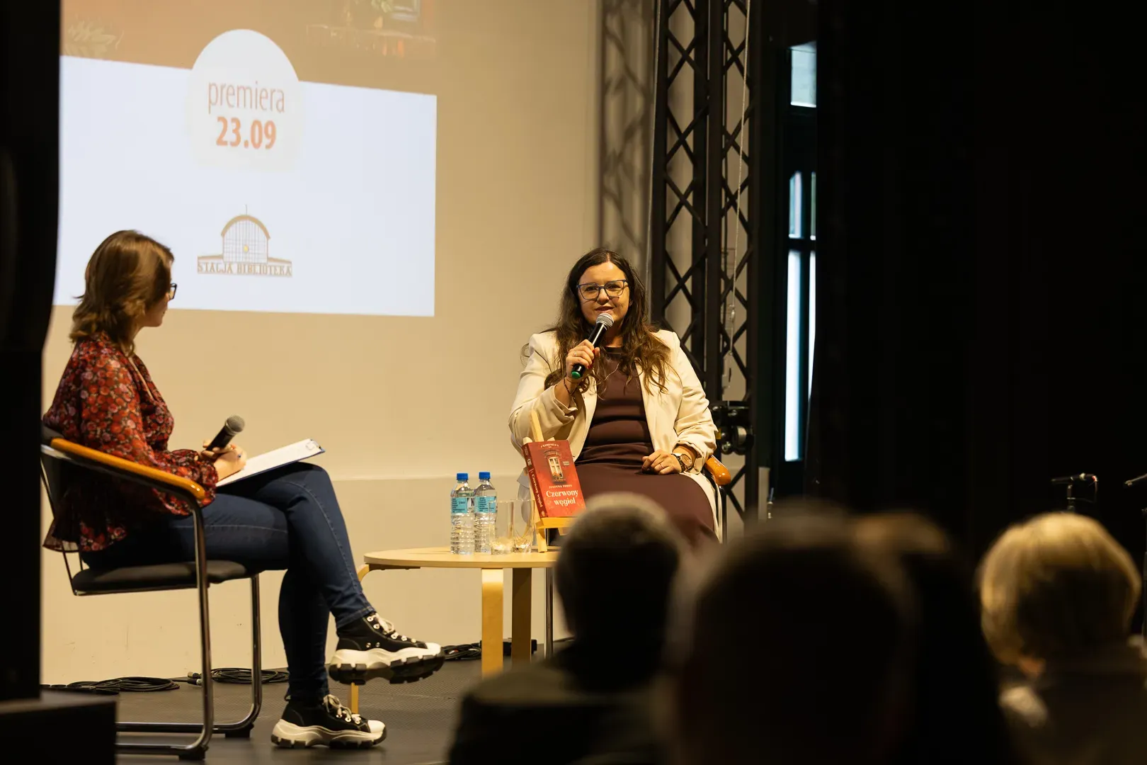 Spotkanie autorskie z Justyną Toros w Stacji Biblioteka w Rudzie Śląskiej