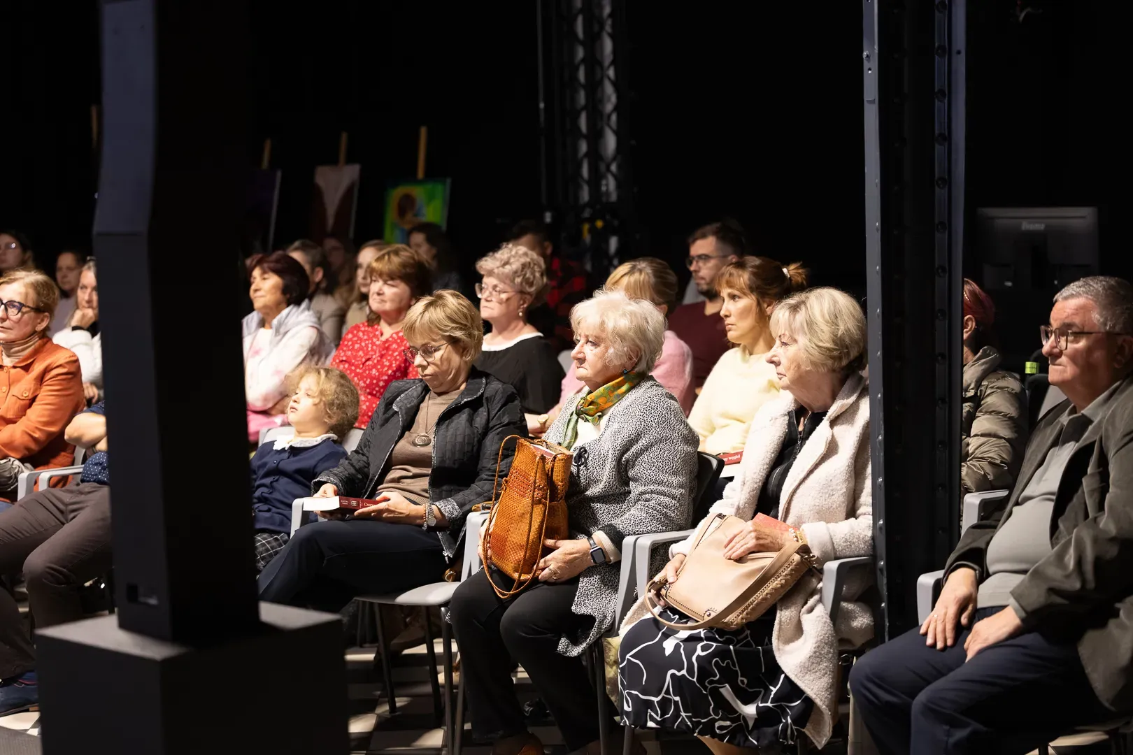 Publiczność na premierze „Czerwonego węgla”